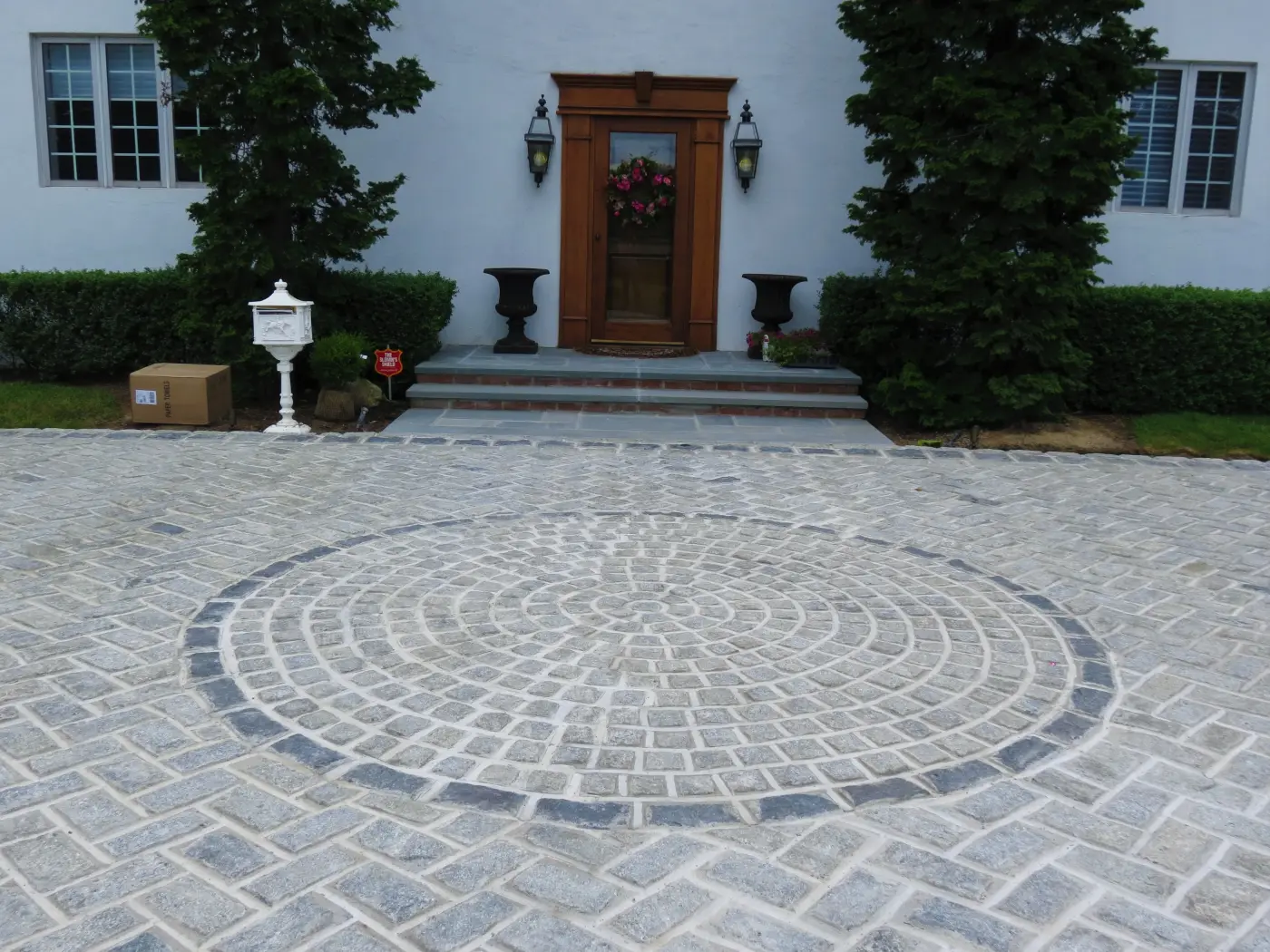 Driveway project — Long Island estate
