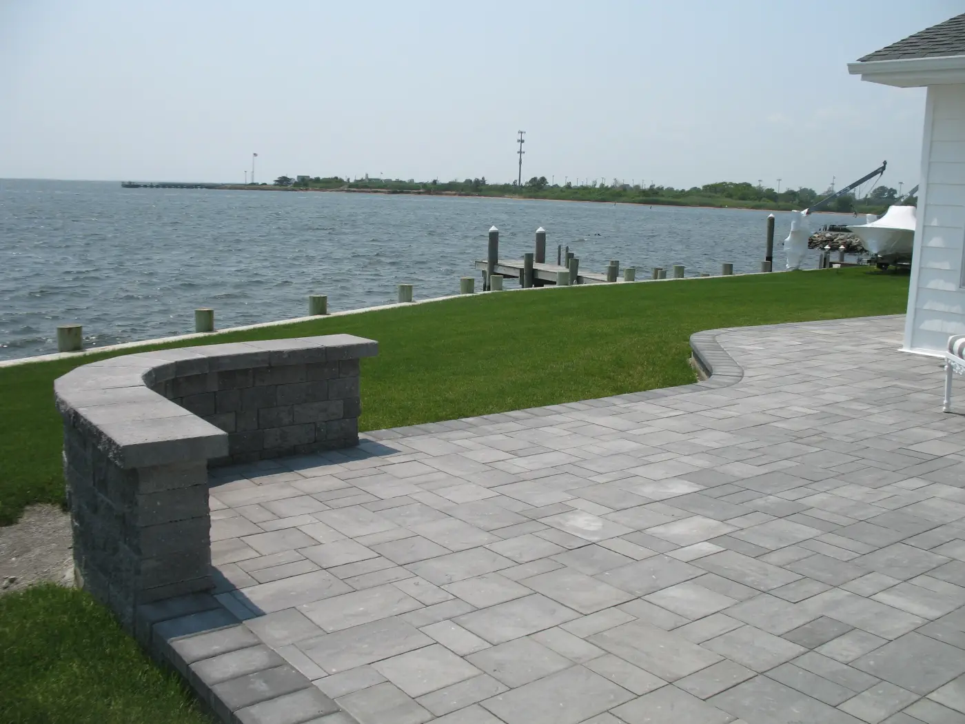 Outdoor entertaining space