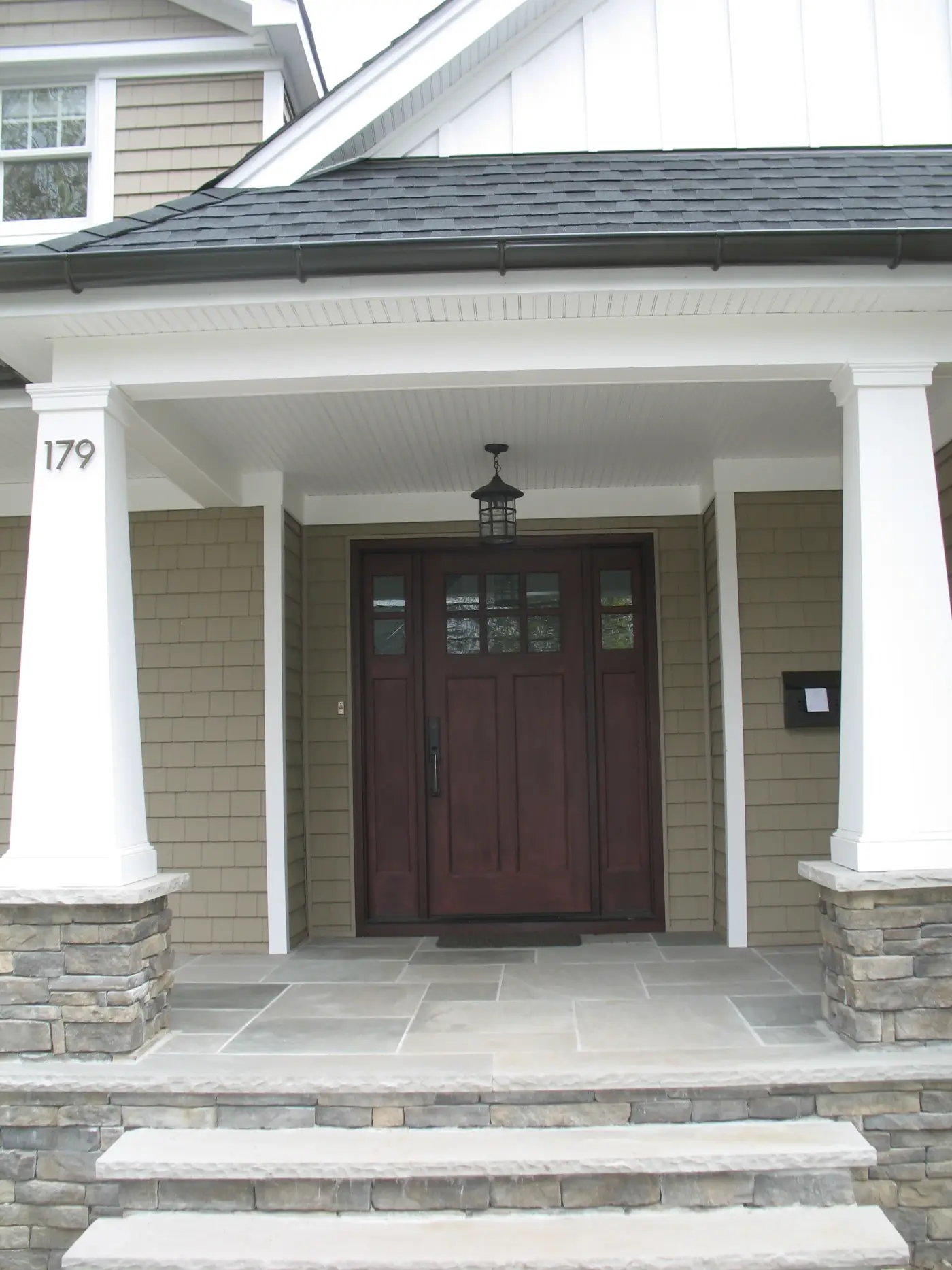 Driveway and border installation