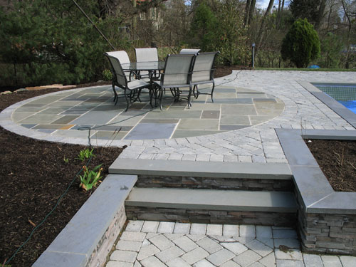 Outdoor patio and entertaining space